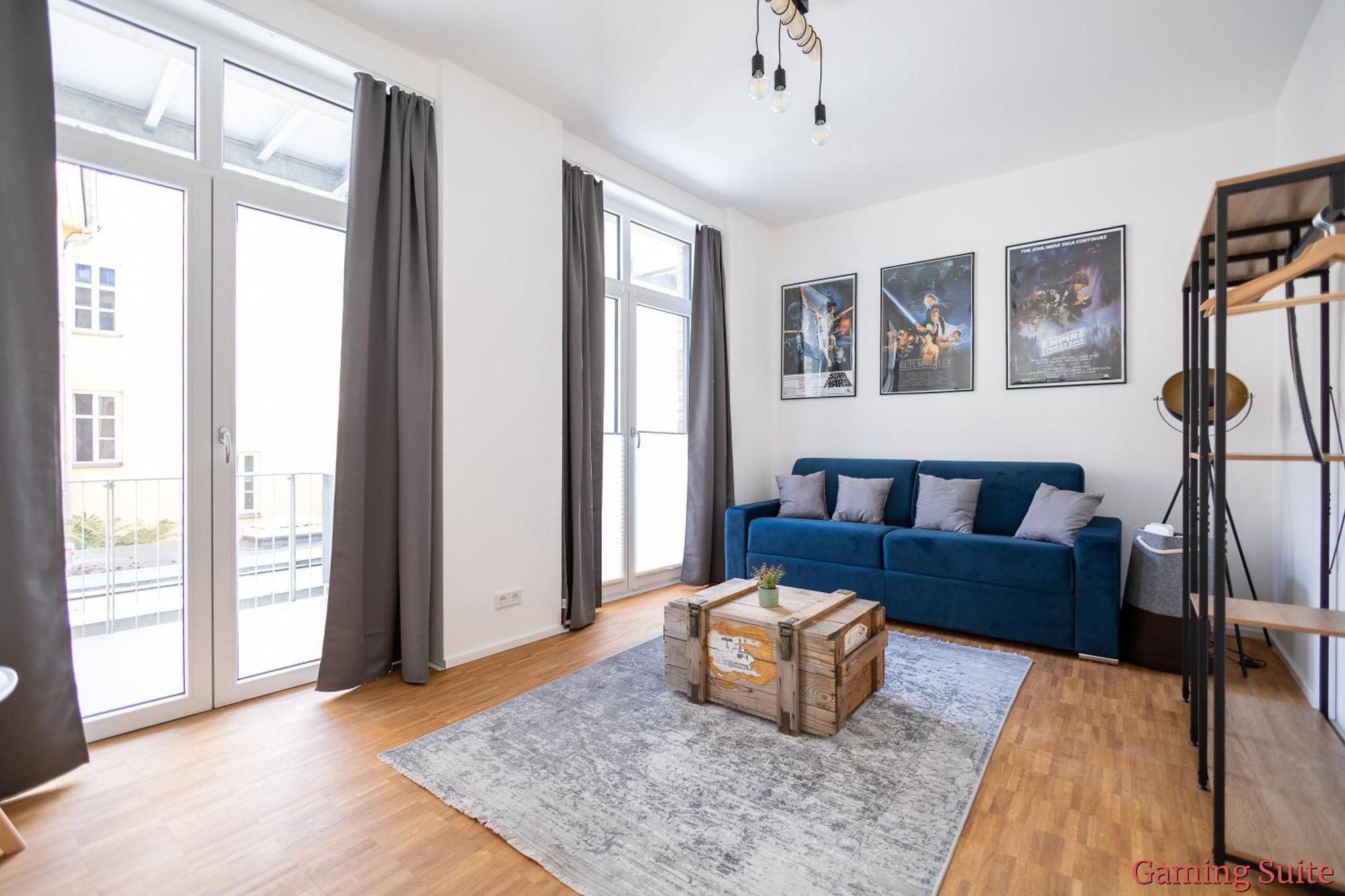 Ko-Living - Beatles Und Banksy Suites & Studios Am Eselsbrunnen - Altstadt - Kueche Halle  Exterior foto